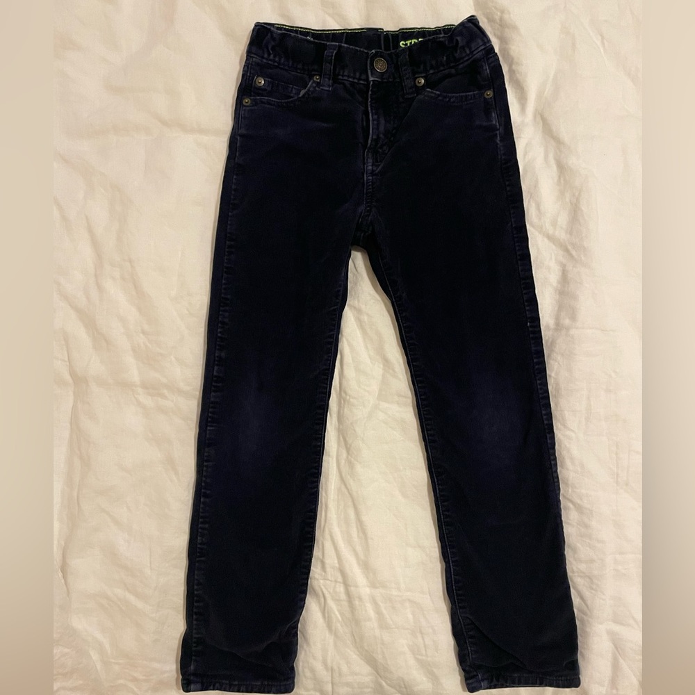 Crewcut Boys Lined Navy Corduroys Sz. 7